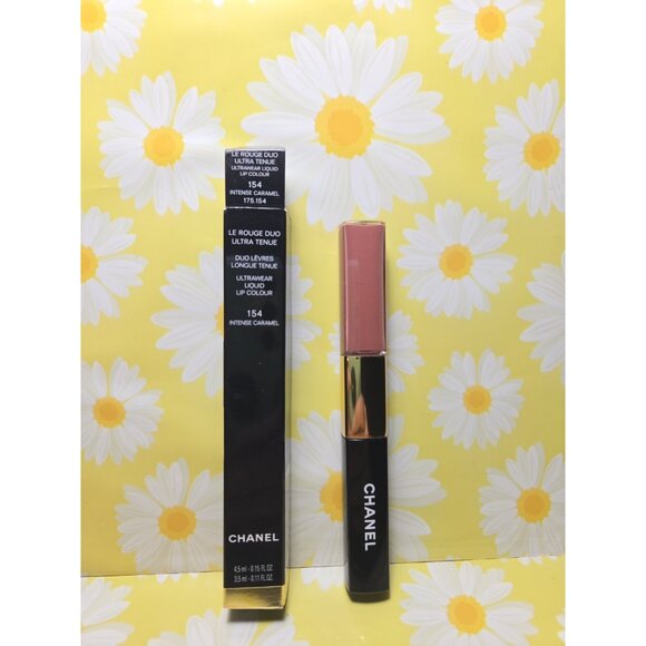 Chanel Le Rouge Duo Ultra Tenue Ultrawear Liquid Lip #54 INTENSE CARAMEL - Picture 1 of 8